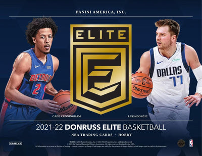 2021-22 Panini Donruss Elite Basketball Hobby Box