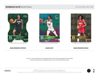 2021-22 Panini Donruss Elite Basketball Hobby Box