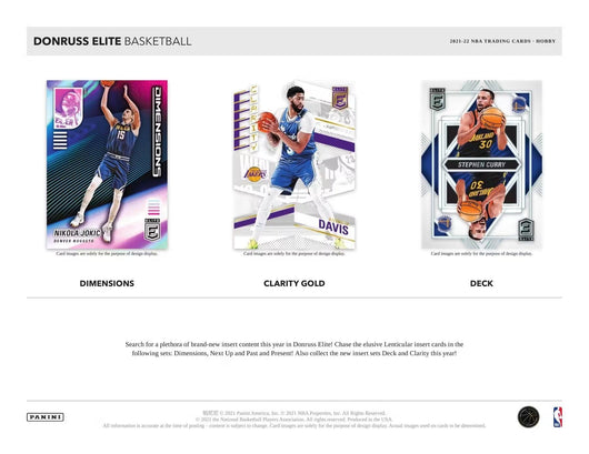 2021-22 Panini Donruss Elite Basketball Hobby Box