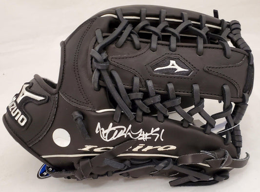 Ichiro Suzuki Autographed Mizuno Game Model Fielding Glove "51" Seattle Mariners IS Holo Stock #189811
