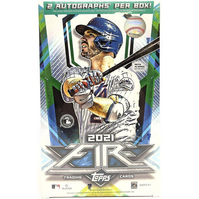 2021 Topps Fire Baseball Hobby Box