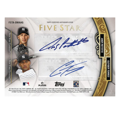 2021 Topps Five Star Baseball Hobby Box