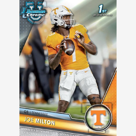 2023 Bowman Chrome University Football Hobby Box