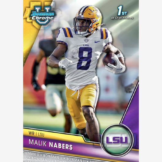 2023 Bowman Chrome University Football Hobby Box