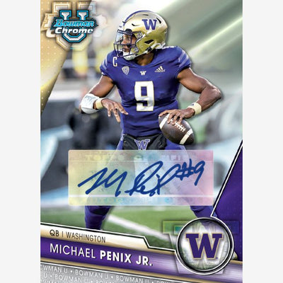 2023 Bowman Chrome University Football Hobby Box