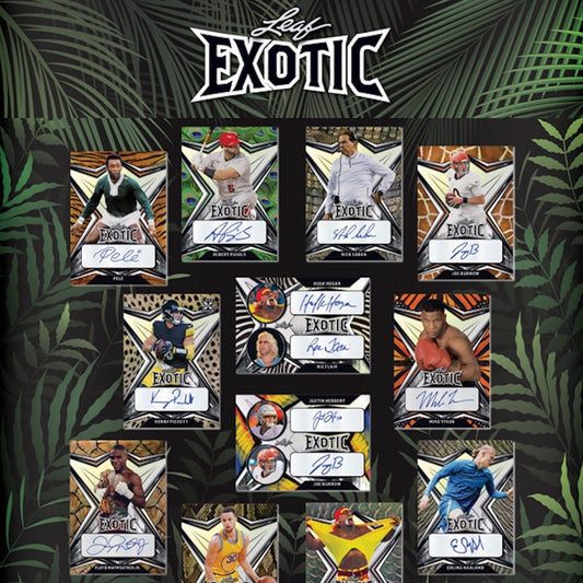 2022 Leaf Exotic Multisport Hobby Box