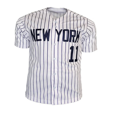 Gary Sheffield Signed New York Pinstripe Baseball Jersey (PSA)