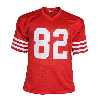 John Taylor Signed San Francisco Red Football Jersey (JSA)