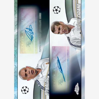 2023/24 Topps Chrome UEFA Club Competitions Soccer Hobby Box