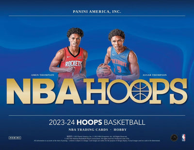 2023-24 Panini NBA Hoops Basketball Hobby Box