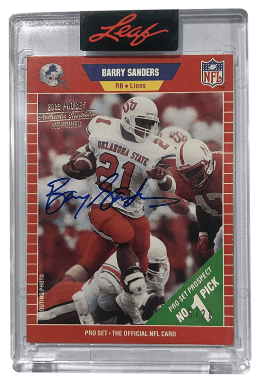 2023 Leaf Pro Set Metal Football Hobby Box