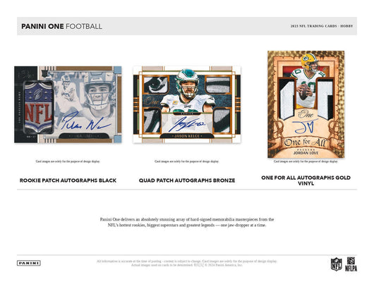 2023 Panini One Football Hobby Box