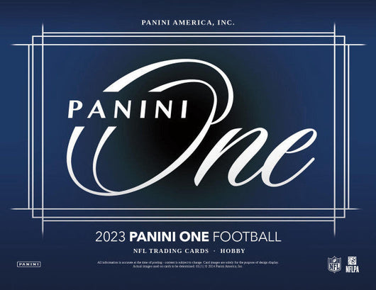 2023 Panini One Football Hobby 20 Box Case