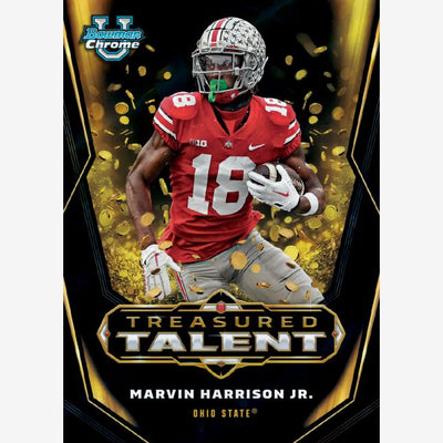 2023 Bowman University Chrome Sapphire Edition Football Hobby Box