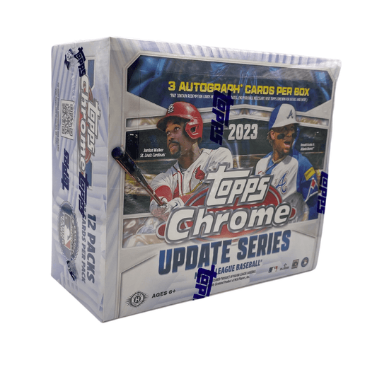 2023 Topps Chrome Update Jumbo Baseball Box