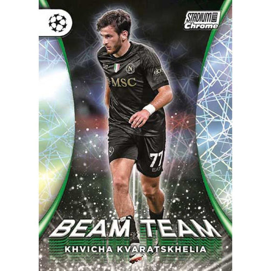 2023/24 Topps Stadium Club Chrome UEFA Club Competitions Soccer Hobby Box