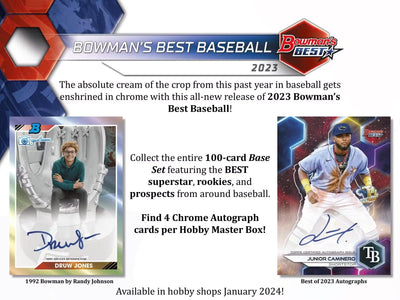 2023 Bowman's Best Baseball Hobby Box