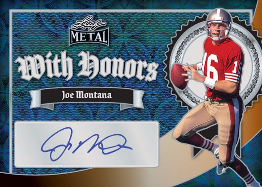 2024 Leaf Metal Football Jumbo Box