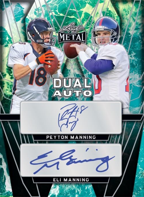 2024 Leaf Metal Football Jumbo Box