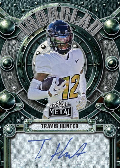 2024 Leaf Metal Football Jumbo Box