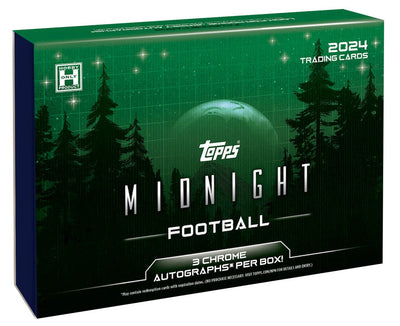 2024 Topps Midnight Football Hobby 8 Box Case