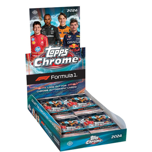 2024 Topps Chrome Formula 1 Racing Hobby Box