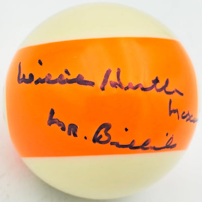 Willie "Hustler" Mosconi Autographed Billiards Pool Ball #13 "Mr. Billiards" JSA #AP63448