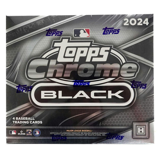 2024 Topps Chrome Black Baseball Hobby Box