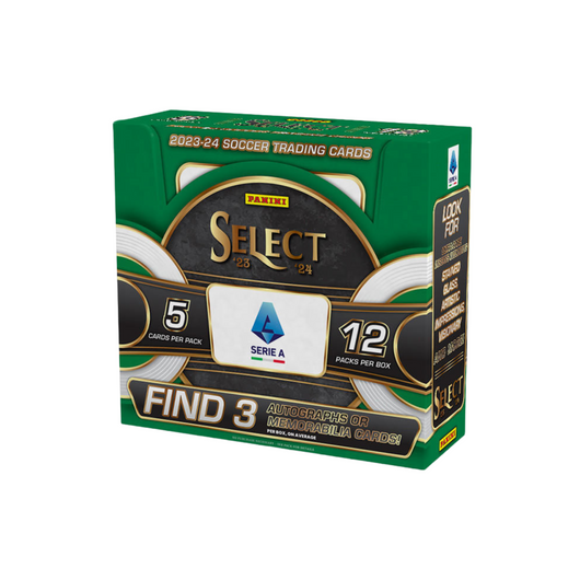 2023-24 Panini Select Serie A Soccer Hobby 12 Box Case