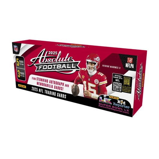 2025 Panini Absolute Football Hobby 12 Box Case