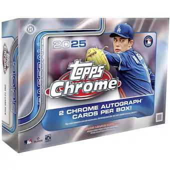 2025 Topps Chrome Baseball Breaker Delight Box
