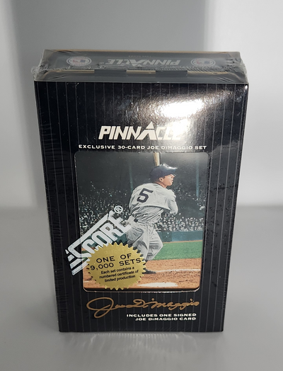 1993 Pinnacle Joe DiMaggio Auto Set Factory Sealed #4