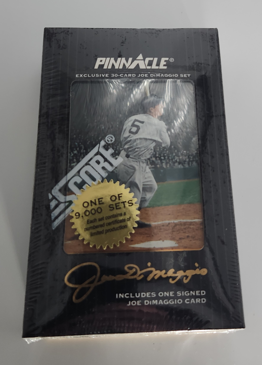 1993 Pinnacle Joe DiMaggio Auto Set Factory Sealed #4