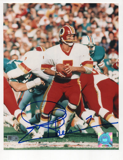 Joe Theismann Signed 8x10 Photo (AIV AA23981)