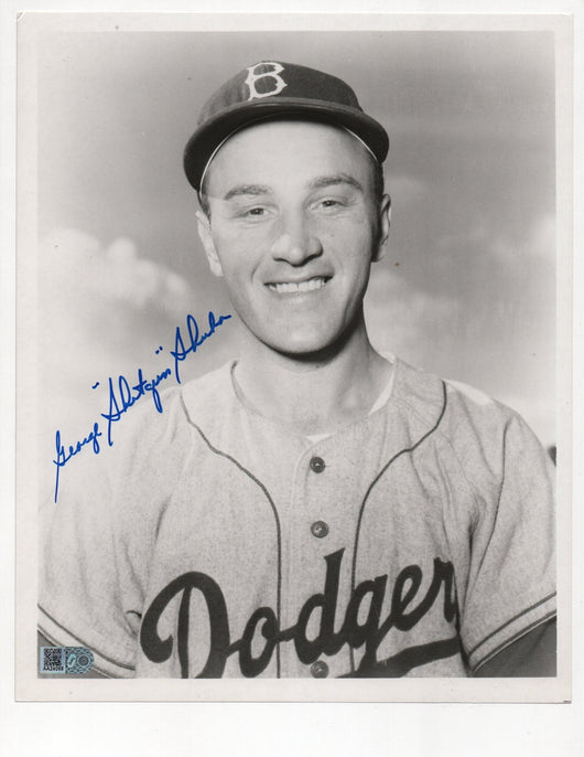 George 'Shotgun' Shuba Signed 8x10 Photo (AIV AA24068)