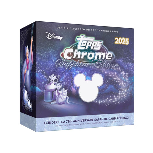 2025 Topps Chrome Sapphire Disney Box