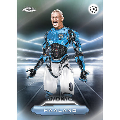 2025/26 Topps Chrome UEFA Club Competitions Soccer Delight Box
