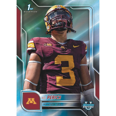 2025 Bowman University Chrome Football Breaker Delight Box