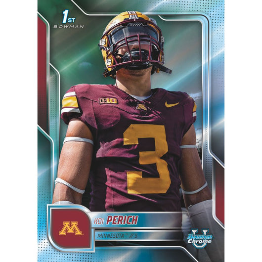 2025 Bowman University Chrome Football Breaker Delight Box