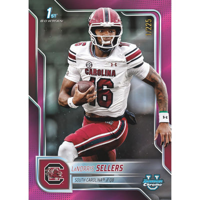 2025 Bowman University Chrome Football Breaker Delight Box