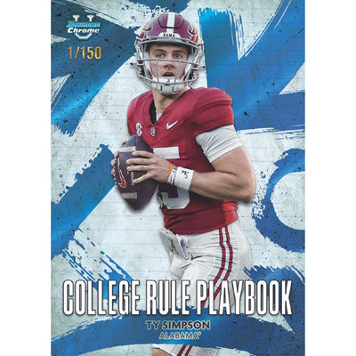 2025 Bowman University Chrome Football Breaker Delight Box