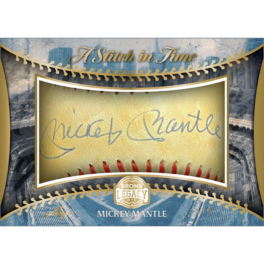 2025 Leaf A Bronx Legacy Baseball Hobby Box