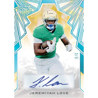 2025 Leaf Trinity Football Jumbo Box