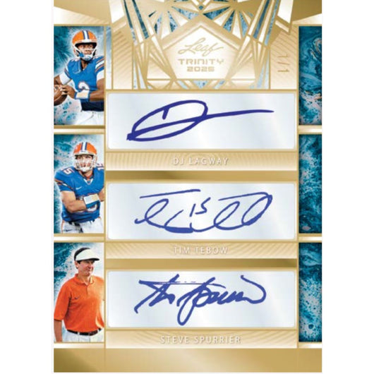 2025 Leaf Trinity Football Jumbo Box