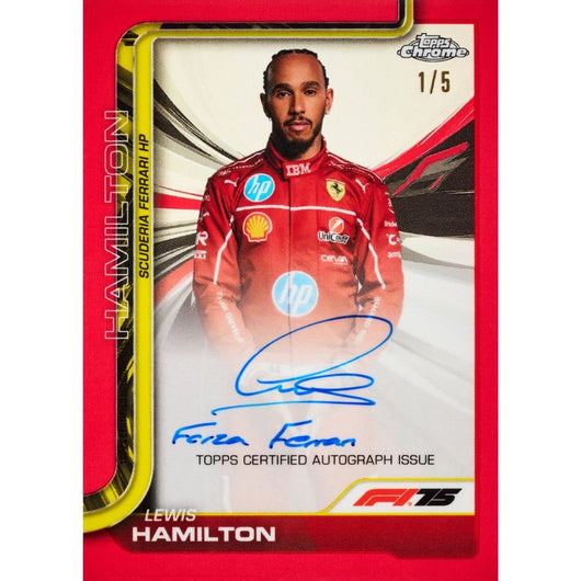 2025 Topps Chrome Formula 1 Hobby Box