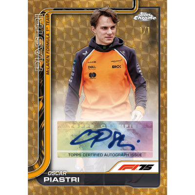 2025 Topps Chrome Formula 1 Hobby Box