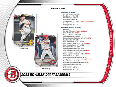 2025 Bowman Draft Baseball Hobby Jumbo Box