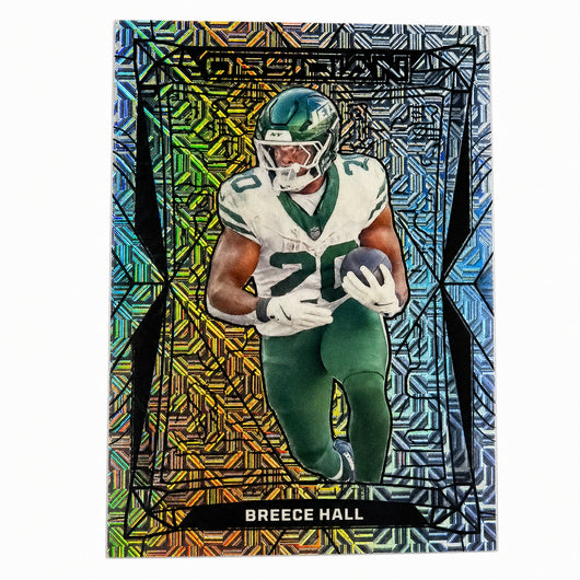 2024 Panini Obsidian 152 Breece Hall Obsidian Jets
