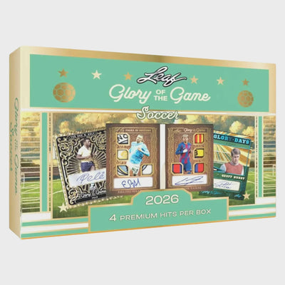 2026 Leaf Glory of the Game Soccer Hobby Box