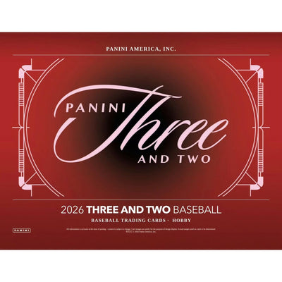 2026 Panini Three & Two Baseball Hobby Box (Presell)